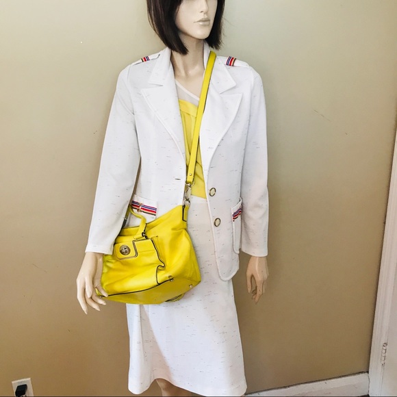 Kate Spade Lemon Yellow Crossbody Handbag - Picture 4 of 12